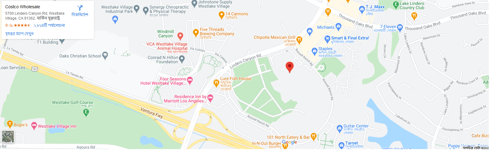 location in map